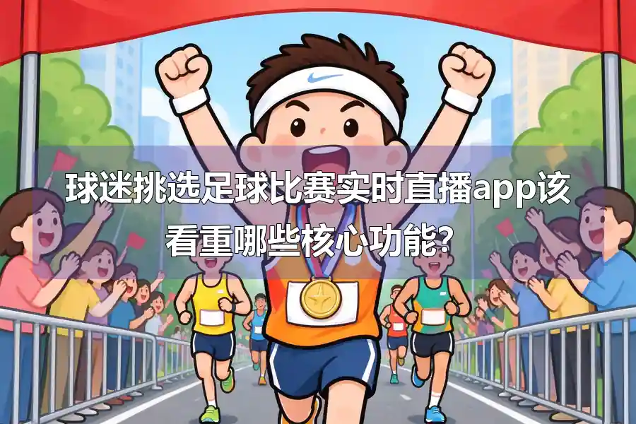 球迷挑选足球比赛实时直播app该看重哪些核心功能?